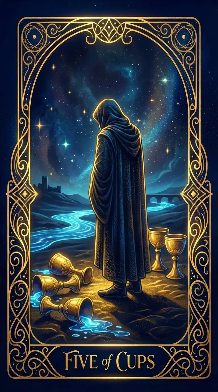 Five of Cups