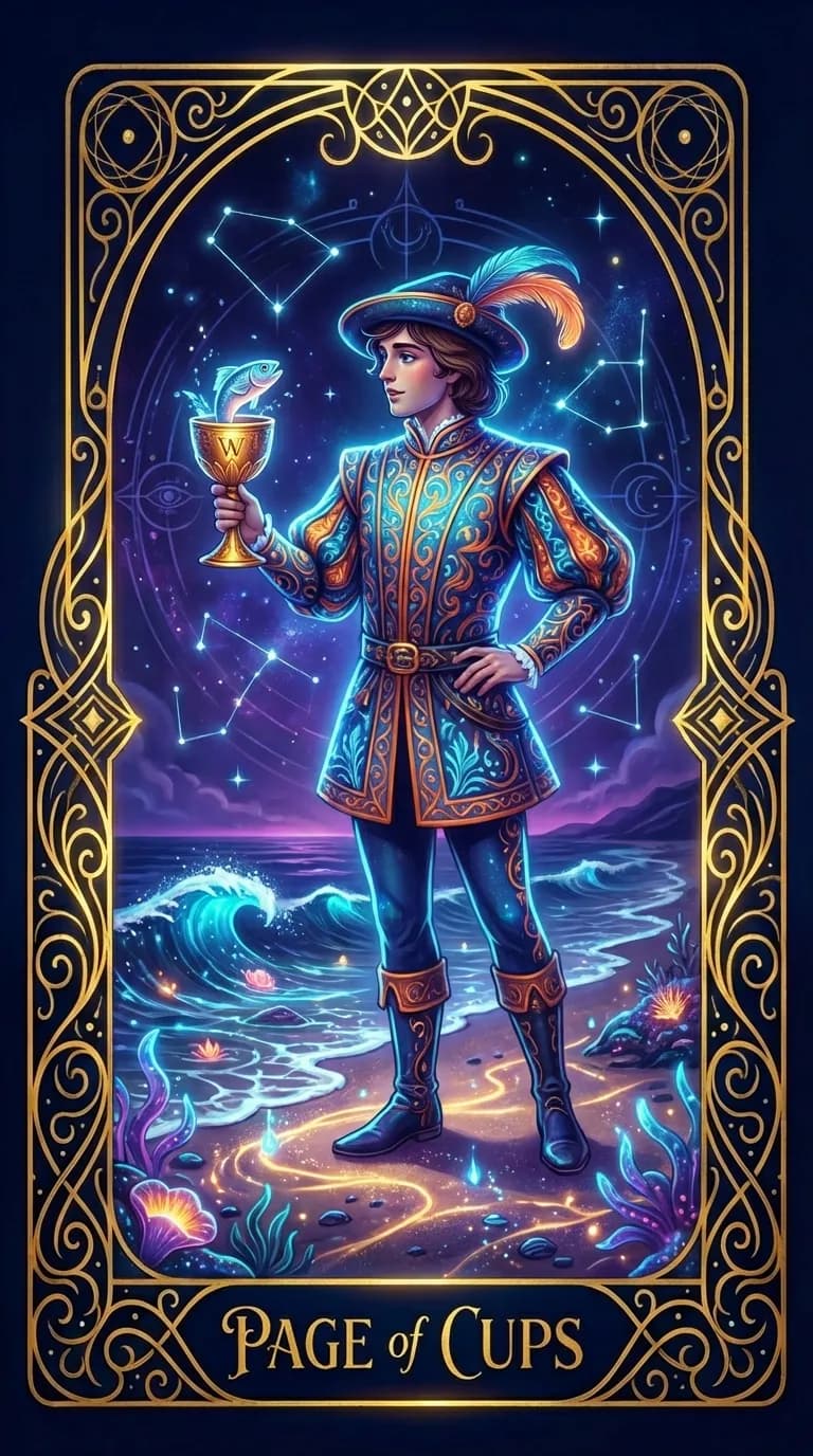 Page of Cups