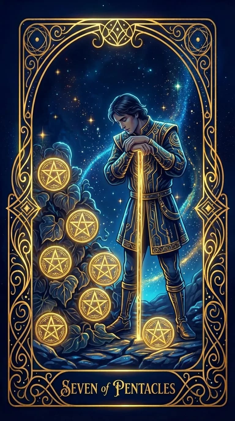 Seven of Pentacles