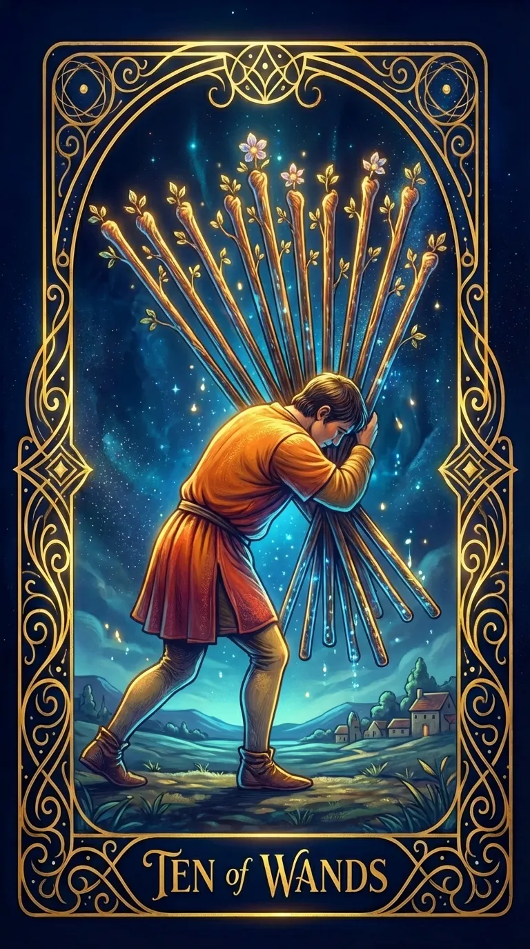 Ten of Wands